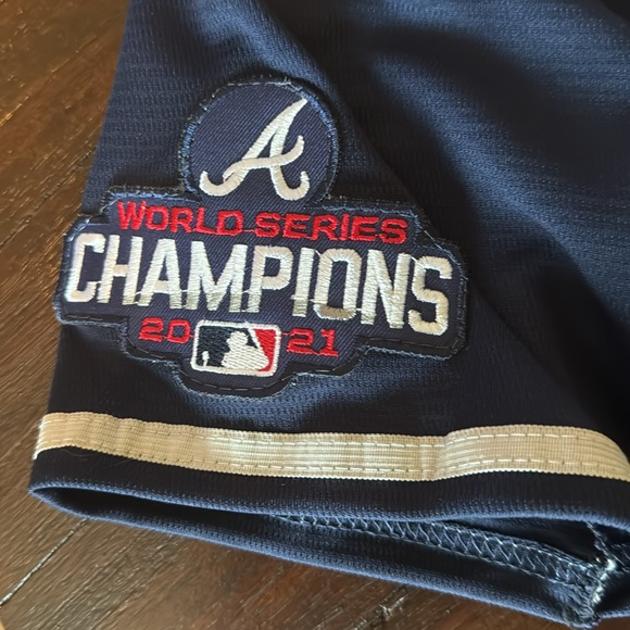 2021 Braves World Series Swanson Jersey - Picture 2 of 5